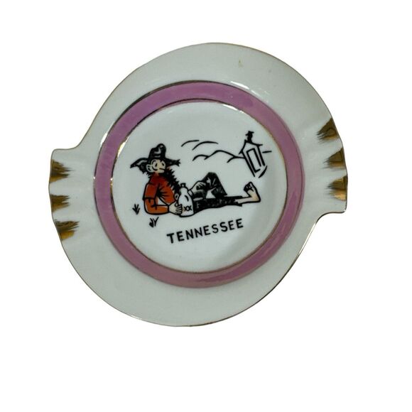 Other - Vintage MCM Tennessee Hillbilly Moonshine Ceramic Souvenir Ashtray